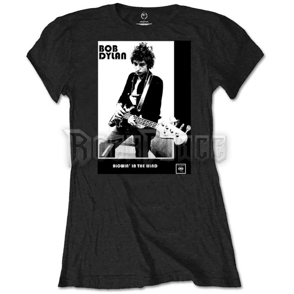Bob Dylan - Blowing in the Wind - női póló - DYLTSP03LB