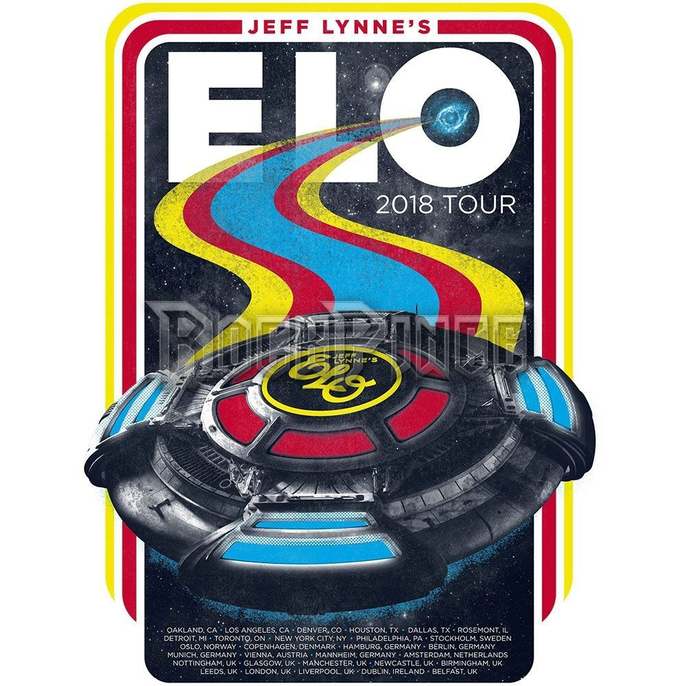 ELO Poster: 2018 Tour (Ex. Tour) - ELOPOST01