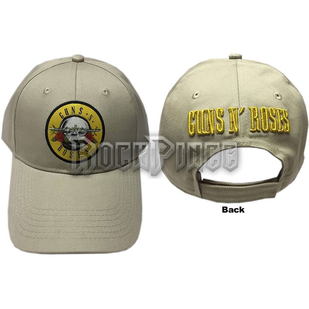 Guns N' Roses - Circle Logo (Homok) - baseball sapka - GNRCAP01S