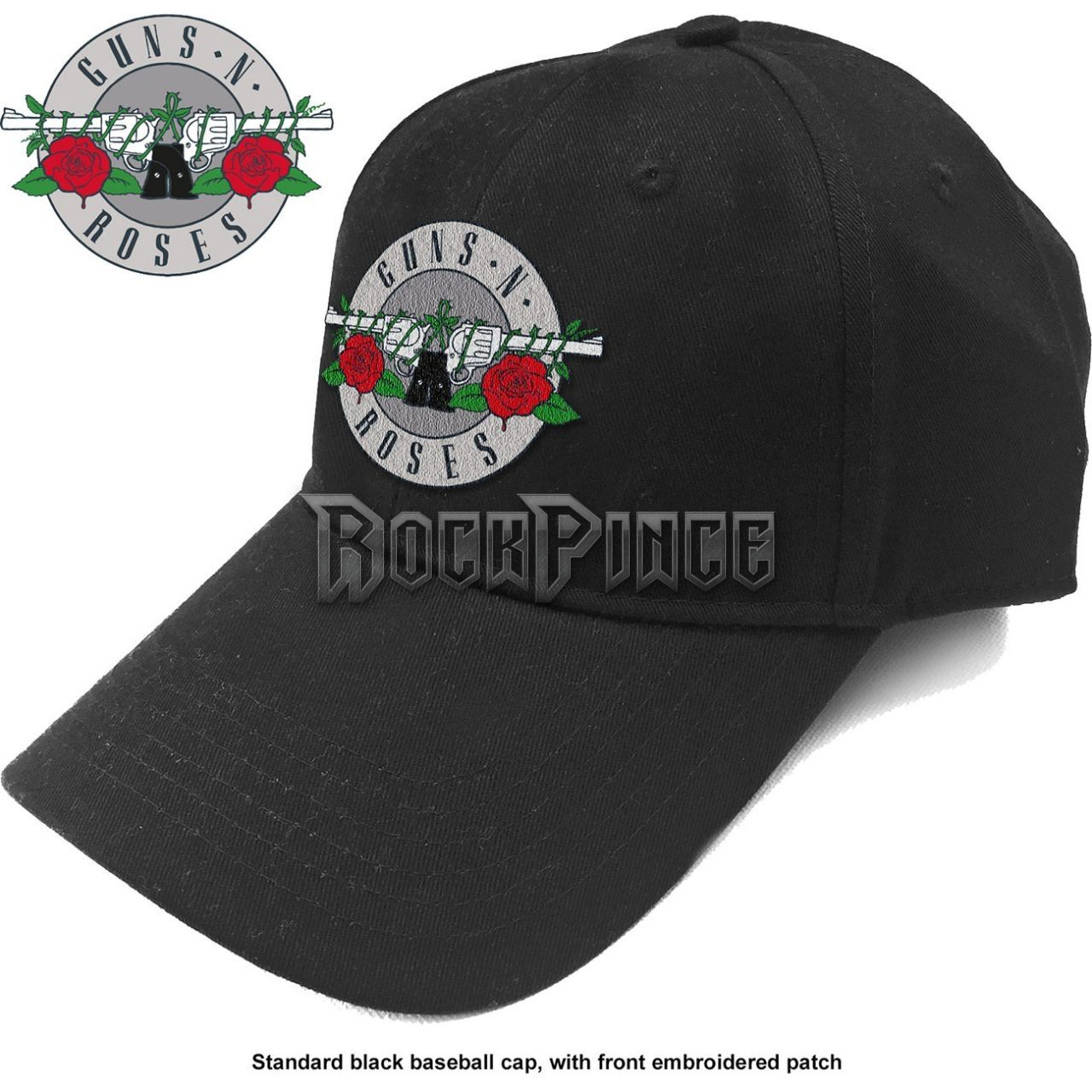 Guns N' Roses - Silver Circle Logo - baseball sapka - GNRCAP04B