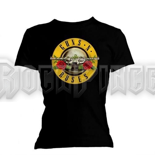 Guns N' Roses - Classic Bullet Logo - női póló - GNRTS03LB
