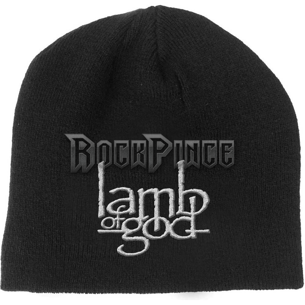 Lamb Of God - Logo - kötött sapka - LAMBBEAN01B