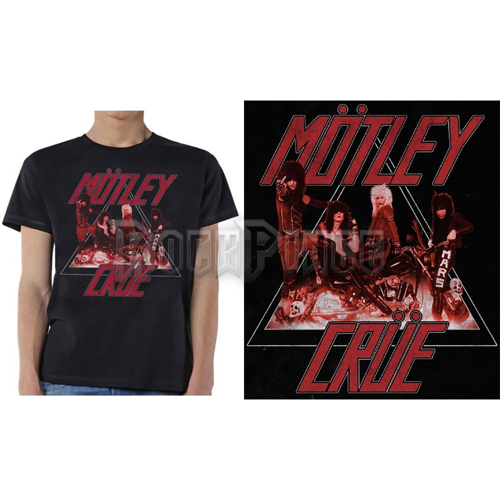Mötley Crüe - Too Fast Cycle - unisex póló - MOTTEE41MB