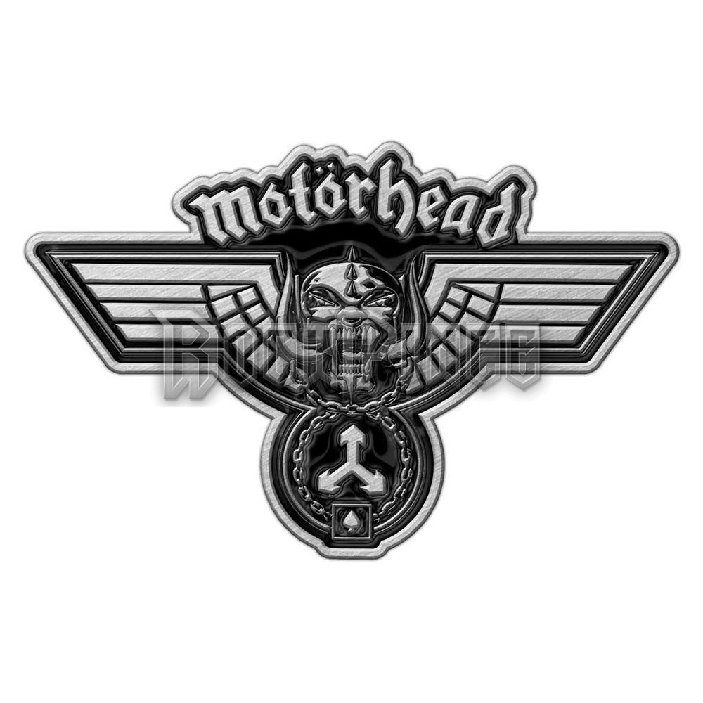 Motörhead: Hammered - kitűző / fémjelvény - PB015