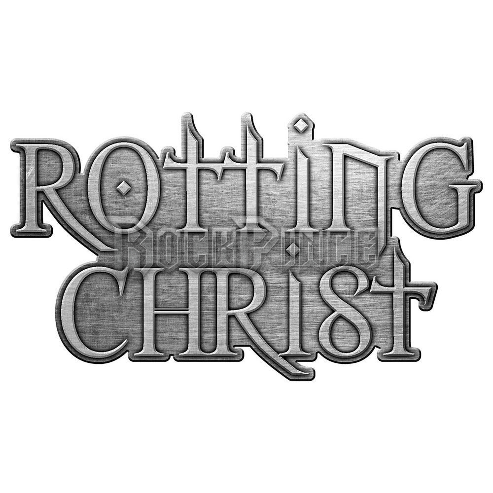Rotting Christ: Logo - kitűző / fémjelvény - PB030