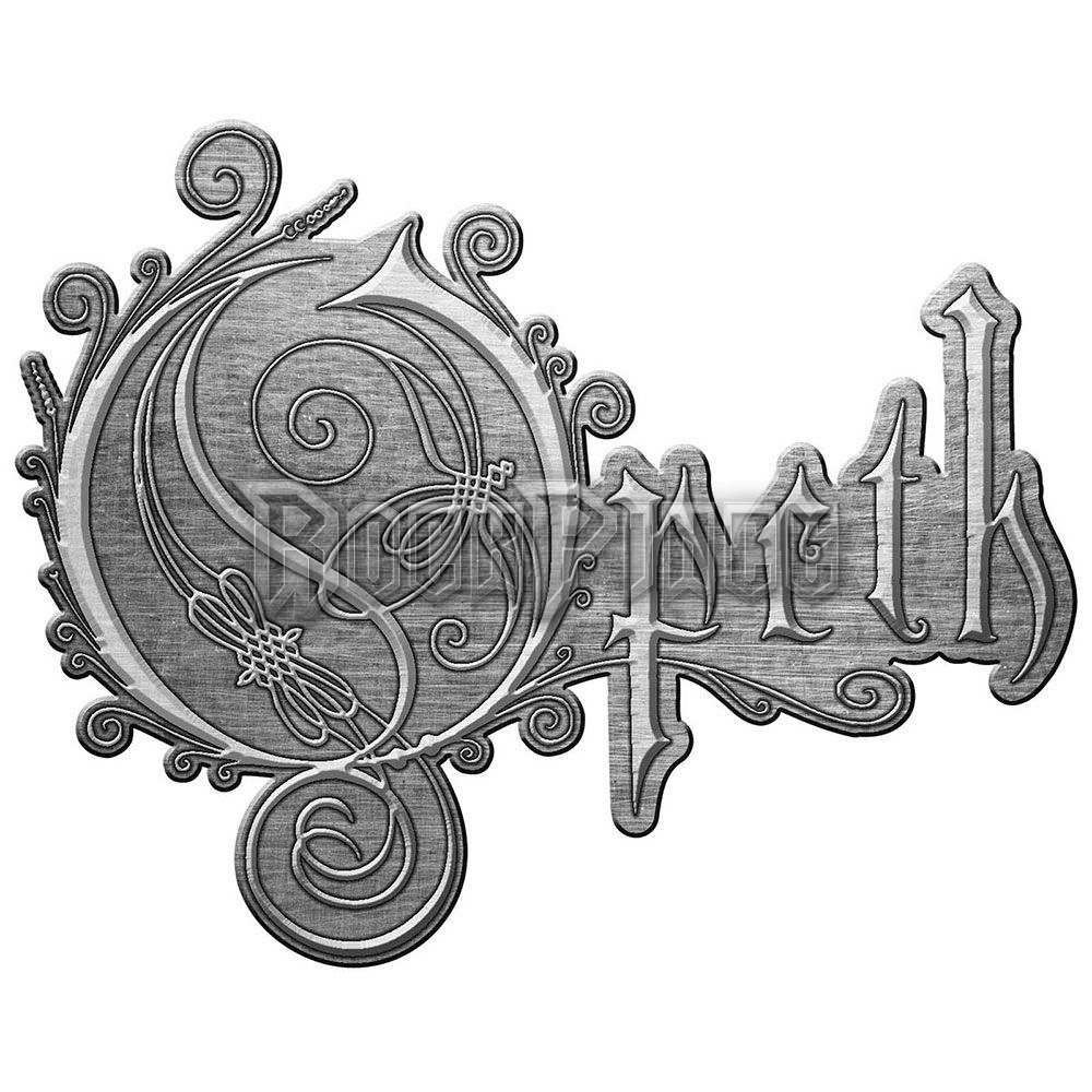 Opeth: Logo - kitűző / fémjelvény - PB031