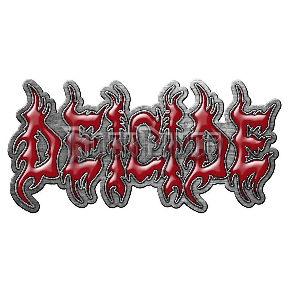 Deicide: Logo - kitűző / fémjelvény - PB045