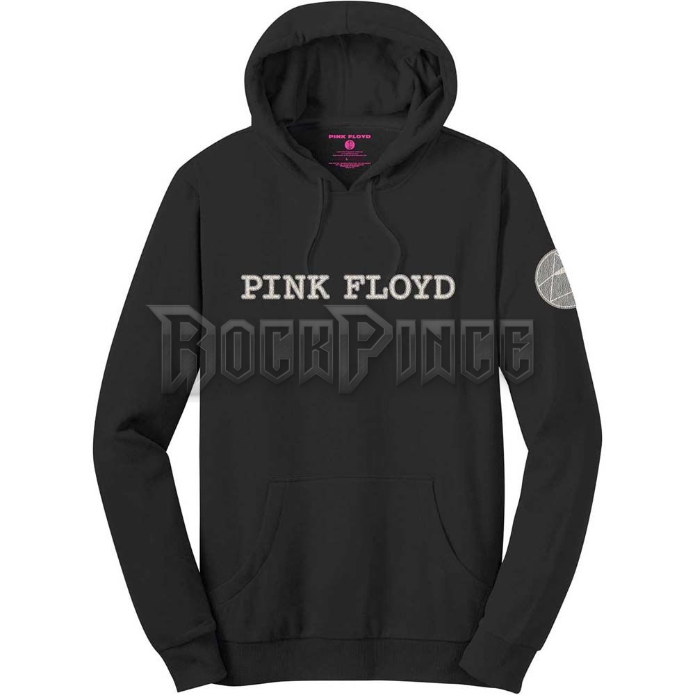 Pink Floyd - Logo & Prism (Applique Motifs) - unisex kapucnis pulóver - PFAPQHD01MB