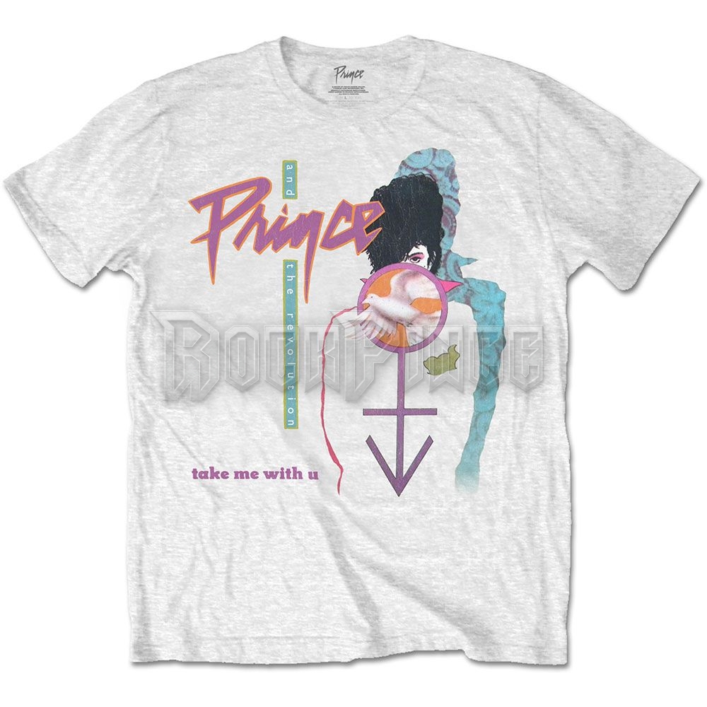 Prince - Take Me With U - unisex póló - PRINTS02MW