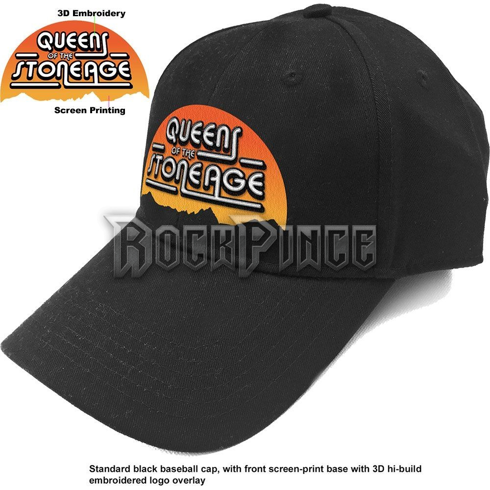 Queens Of The Stone Age - Sunrise Logo - baseball sapka - QOTSACAP02B
