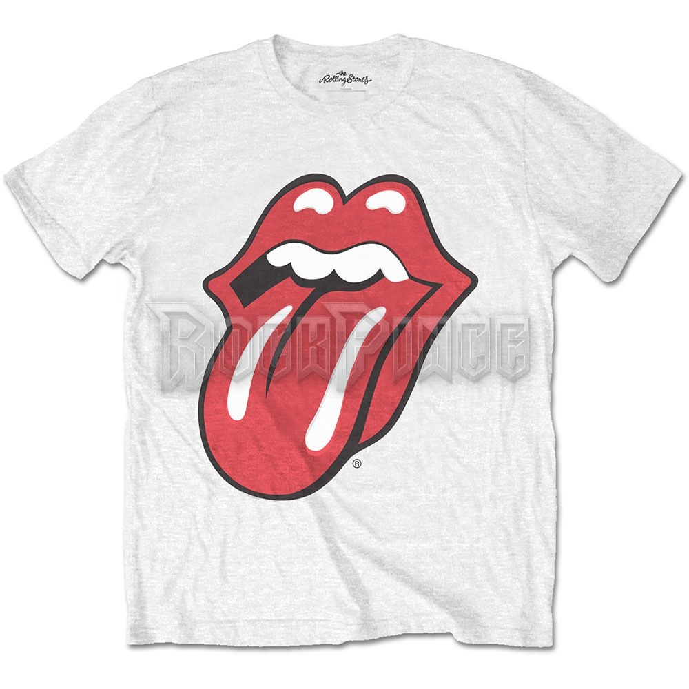 The Rolling Stones - Classic Tongue - gyerek póló - RSTEEP03BW