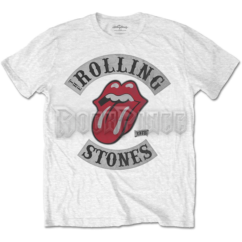 The Rolling Stones - Tour 78 - unisex póló - RSTS52MW