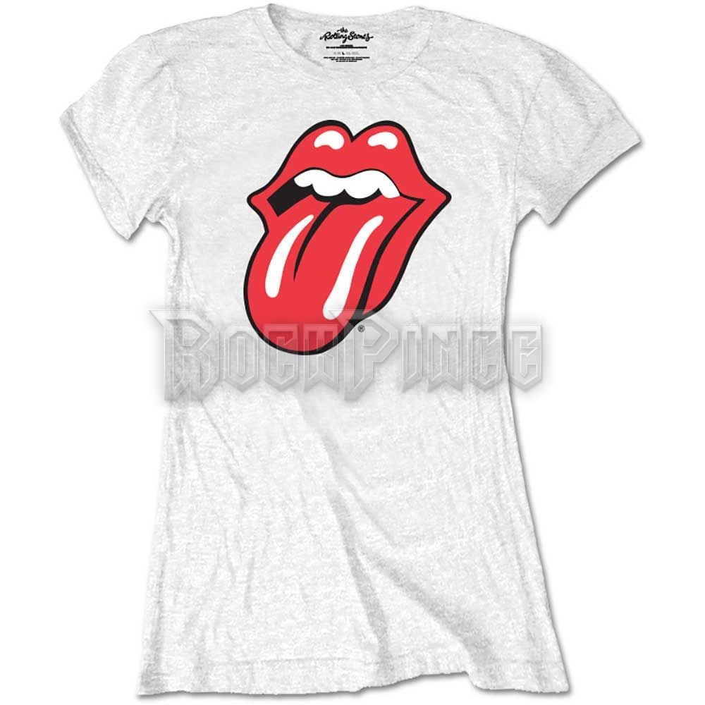 The Rolling Stones - Classic Tongue - női póló - RSTSP03LW