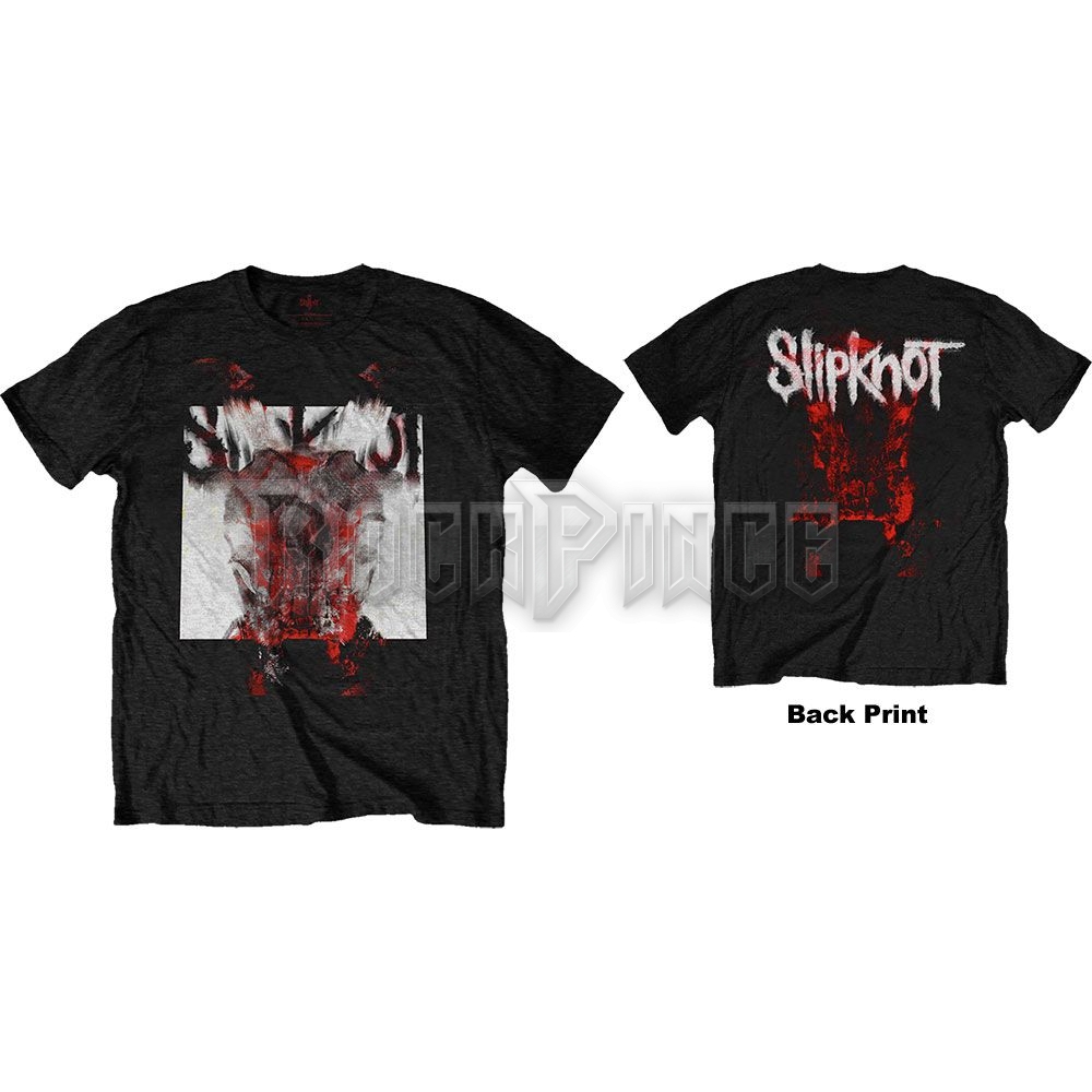 Slipknot - Devil Single - Logo Blur - unisex póló - SKTS43MB