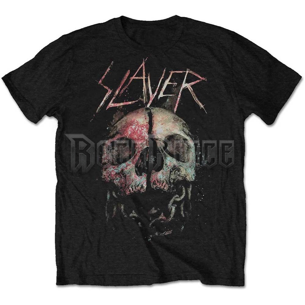 Slayer - Cleaved Skull - unisex póló - SLAYTEE53MB