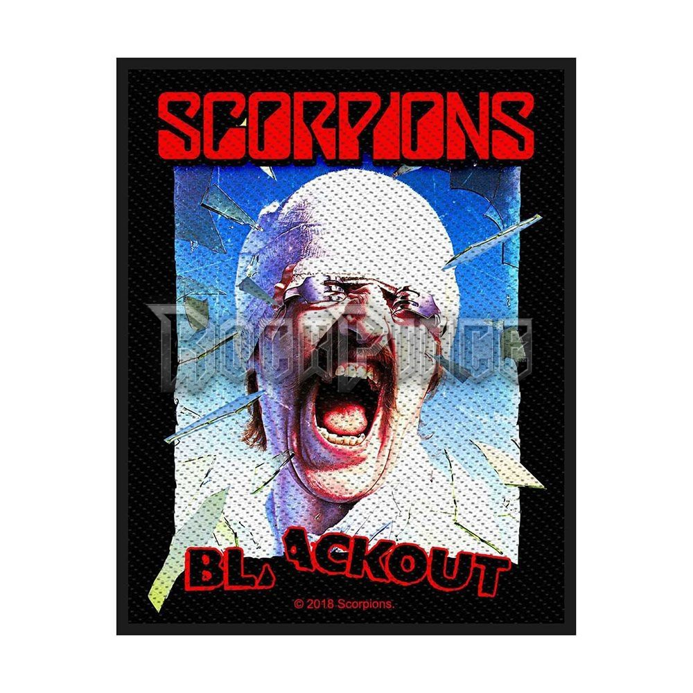 Scorpions - Blackout - kisfelvarró - SP3020