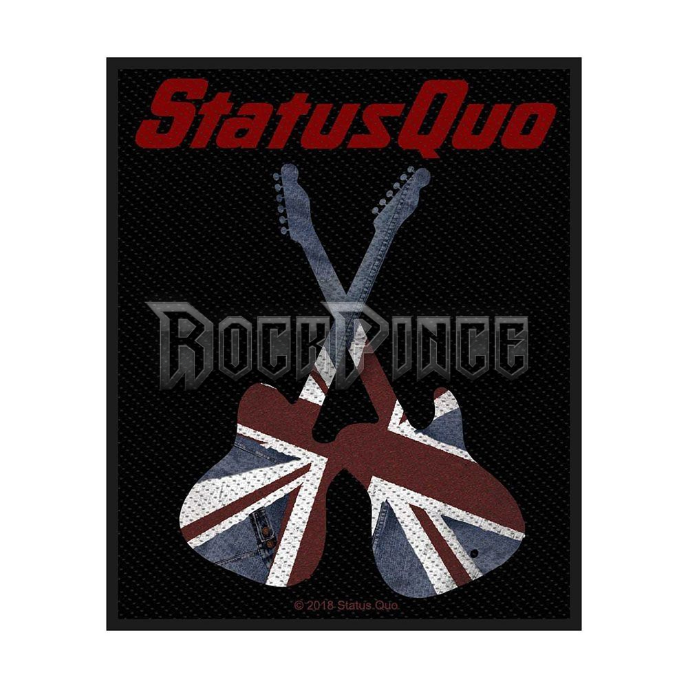 Status Quo - Guitars - kisfelvarró - SP3048