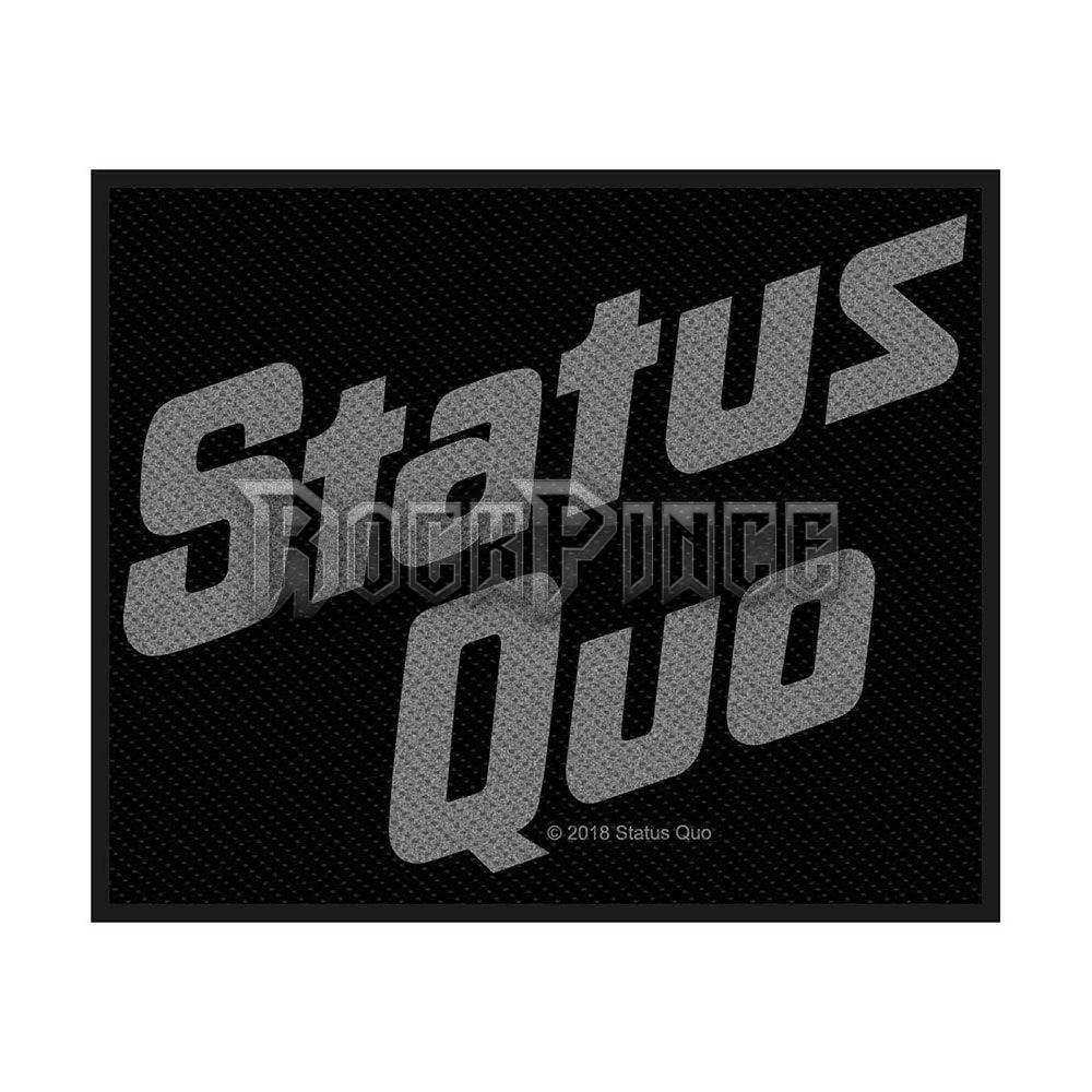 Status Quo - Logo - kisfelvarró - SP3049