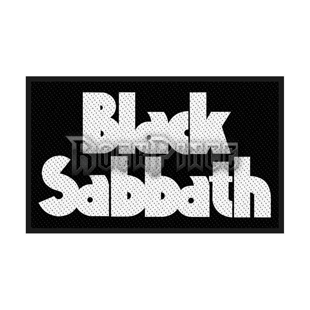 Black Sabbath - Logo - kisfelvarró - SPR3045