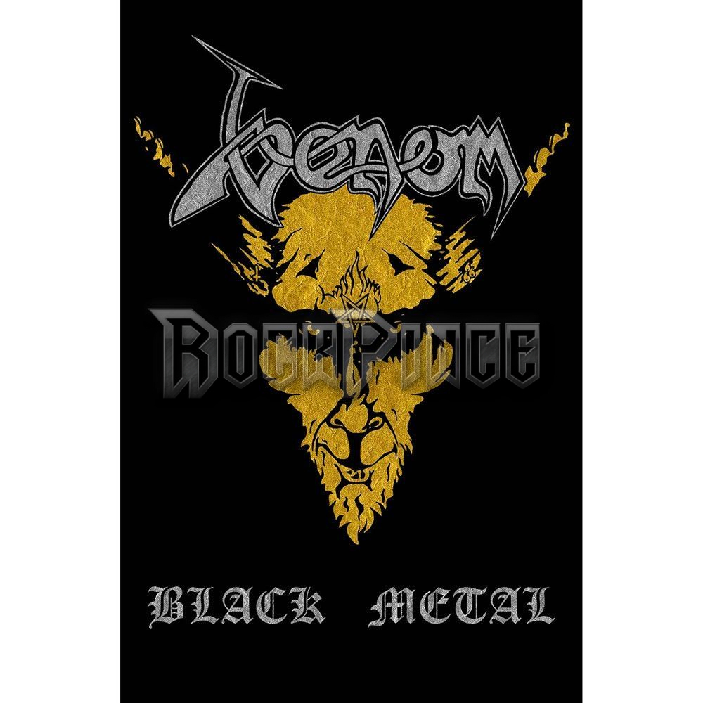 Venom: Black Metal - Textil poszter / Zászló - TP016