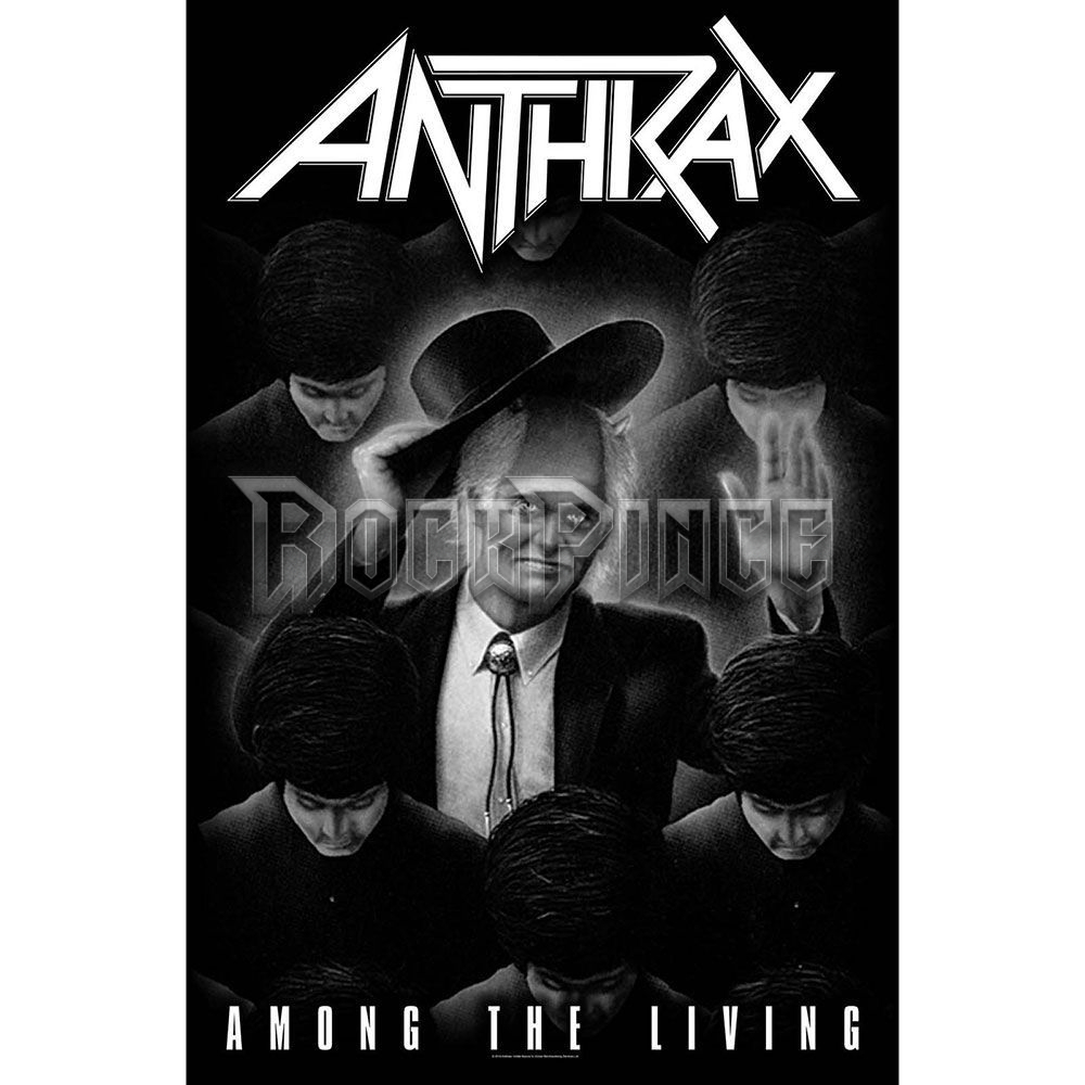 Anthrax: Among The Living - Textil poszter / Zászló - TP083