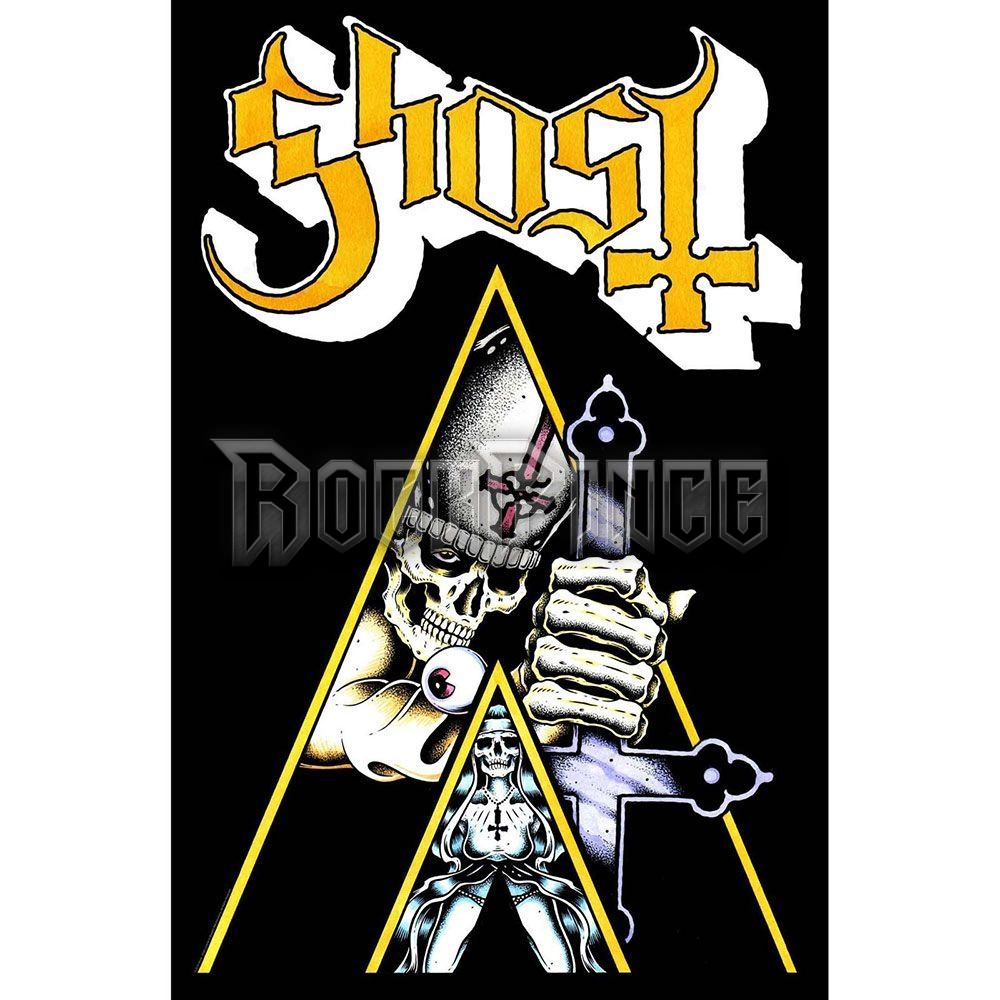 Ghost: Clockwork Ghost - Textil poszter / Zászló - TP091