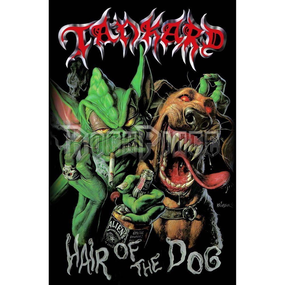 Tankard: Hair Of The Dog - Textil poszter / Zászló - TP120