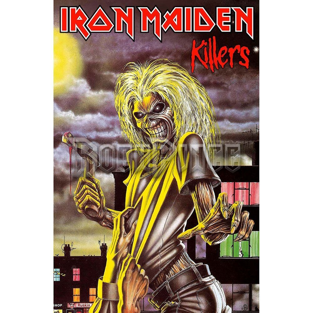 Iron Maiden: Killers - Textil poszter / Zászló - TP134