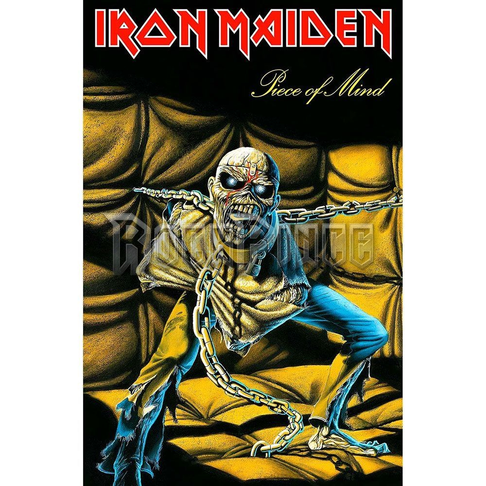 Iron Maiden: Piece Of Mind - Textil poszter / Zászló - TP136