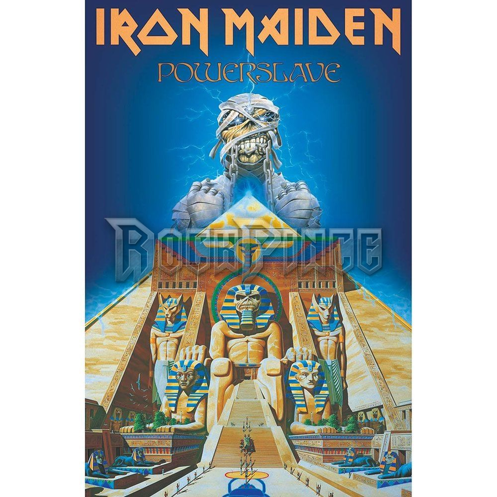 Iron Maiden: Powerslave - Textil poszter / Zászló - TP138