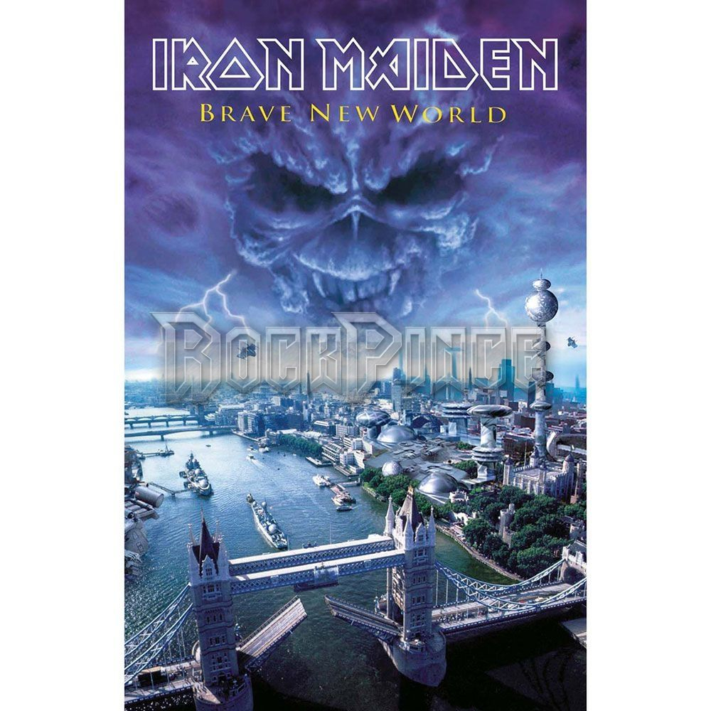 Iron Maiden: Brave New World - Textil poszter / Zászló - TP188