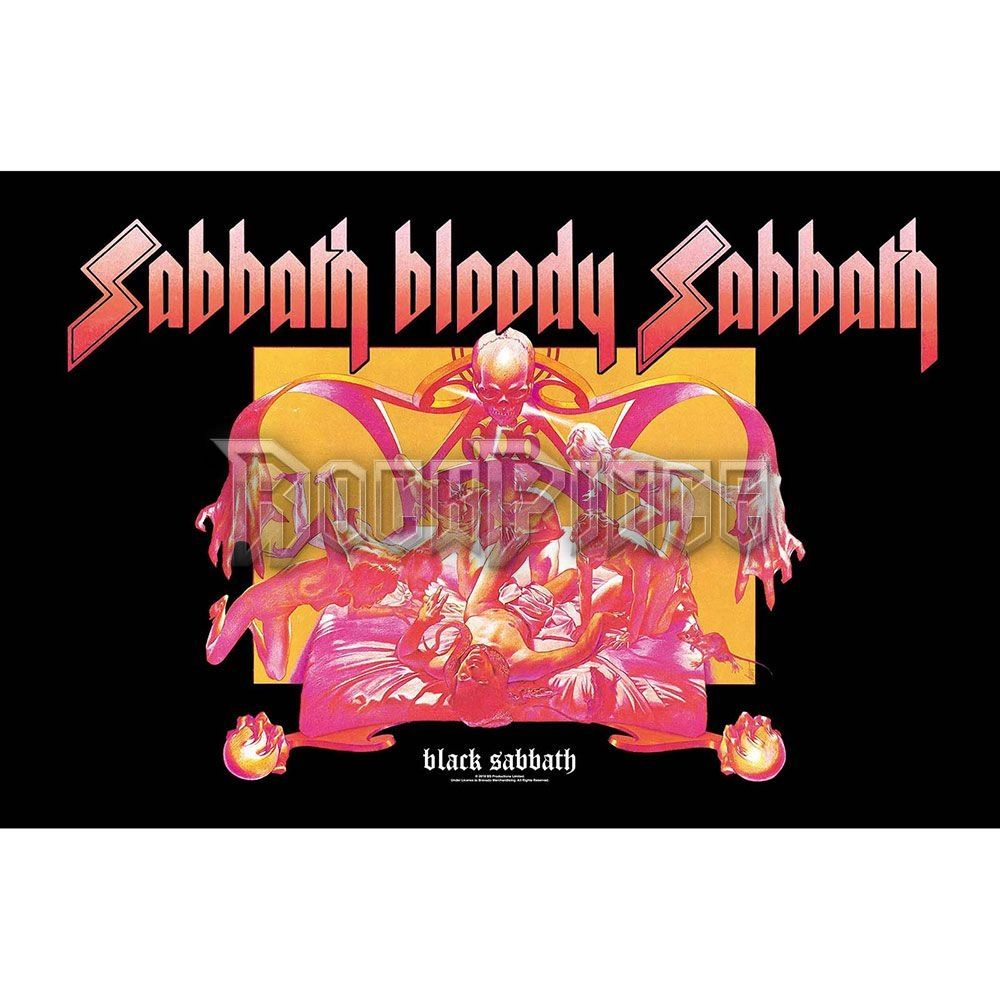 Black Sabbath: Sabbath Bloody Sabbath - Textil poszter / Zászló - TP204
