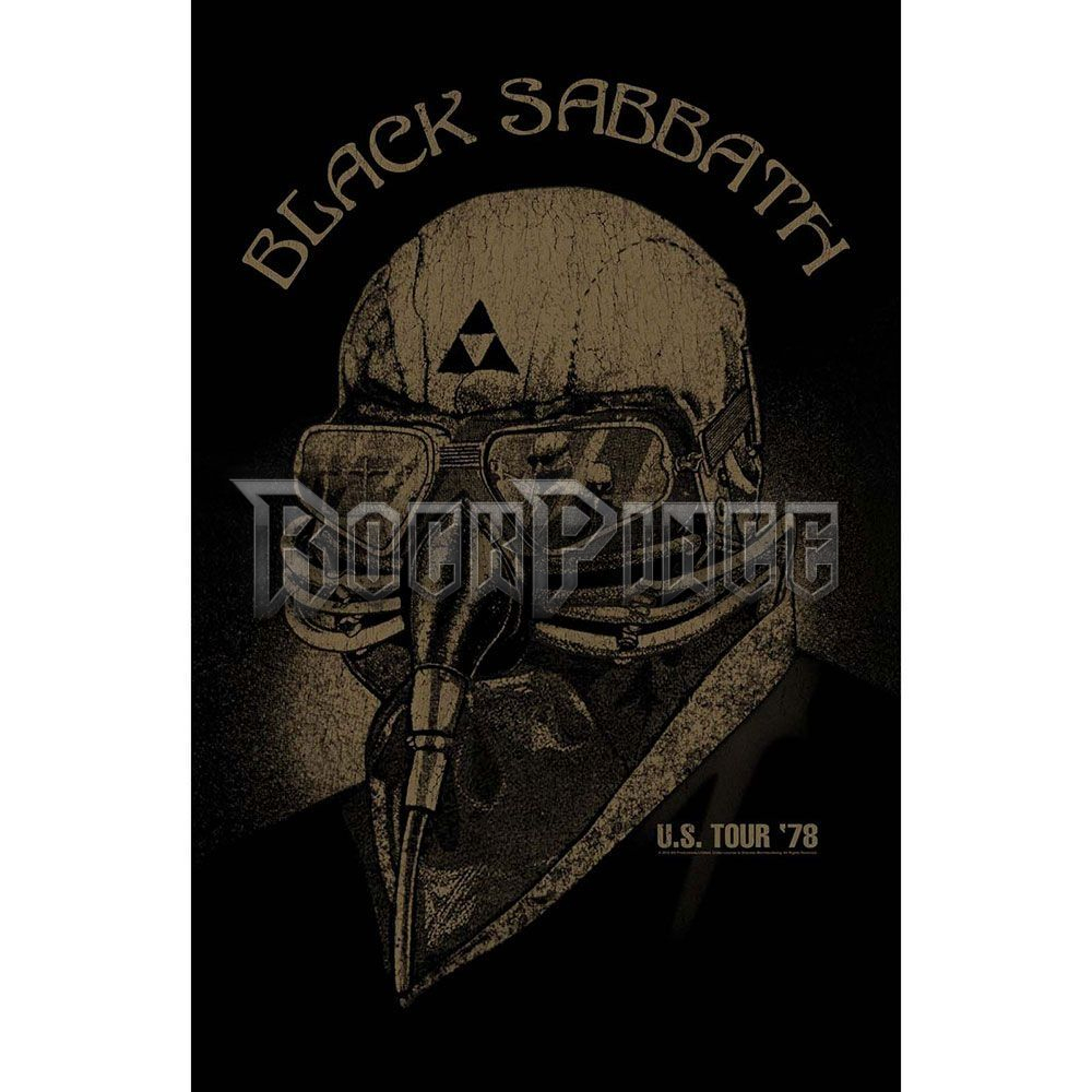 Black Sabbath: Us Tour '78 - Textil poszter / Zászló - TP206
