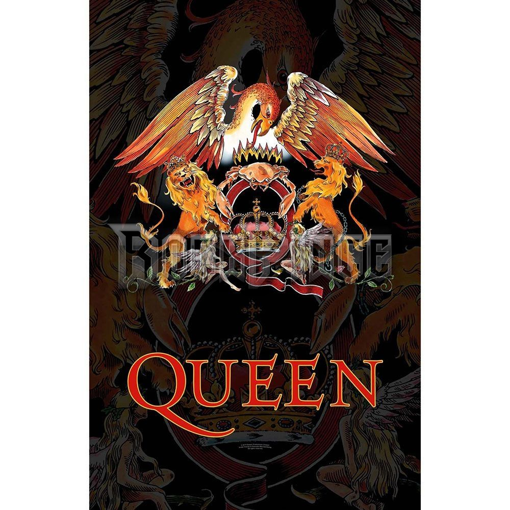 Queen: Crest - Textil poszter / Zászló - TP208