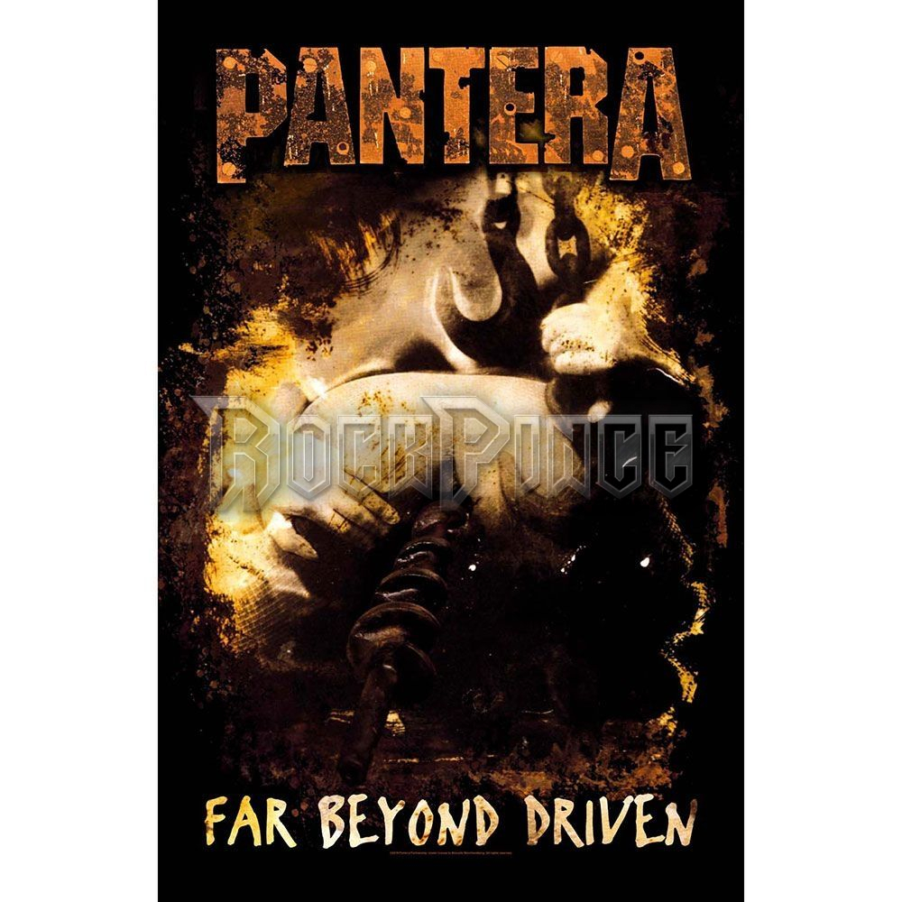 Pantera: Far Beyond Driven - Textil poszter / Zászló - TP211
