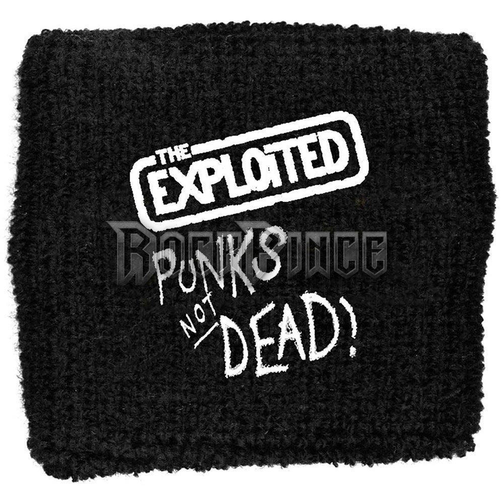 The Exploited - Punks Not Dead - frottír csuklószorító - WB028