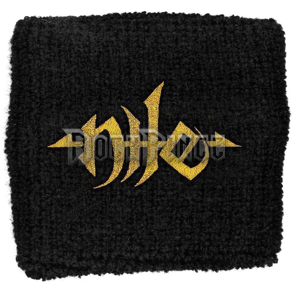Nile - Gold Logo - frottír csuklószorító - WB087