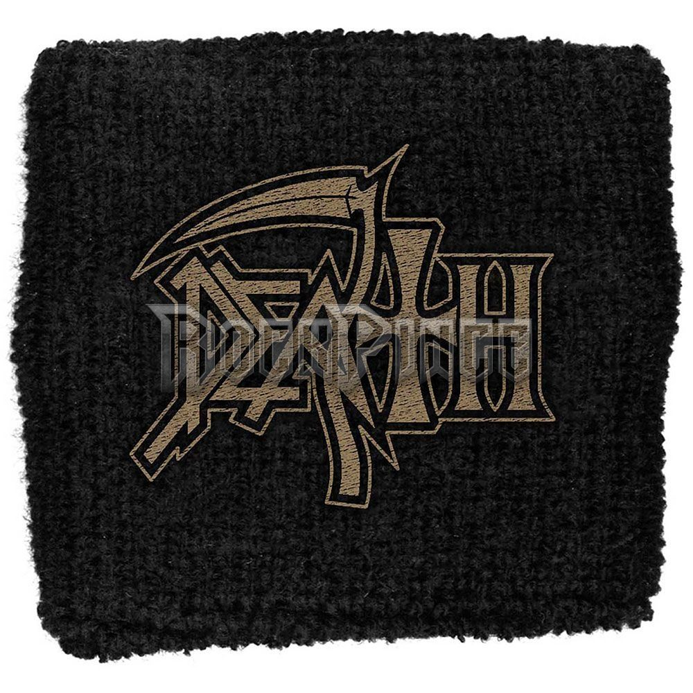 Death - Logo - frottír csuklószorító - WB193