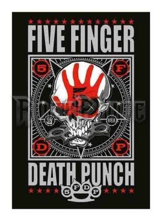 Five Finger Death Punch - poszterzászló - POS1140