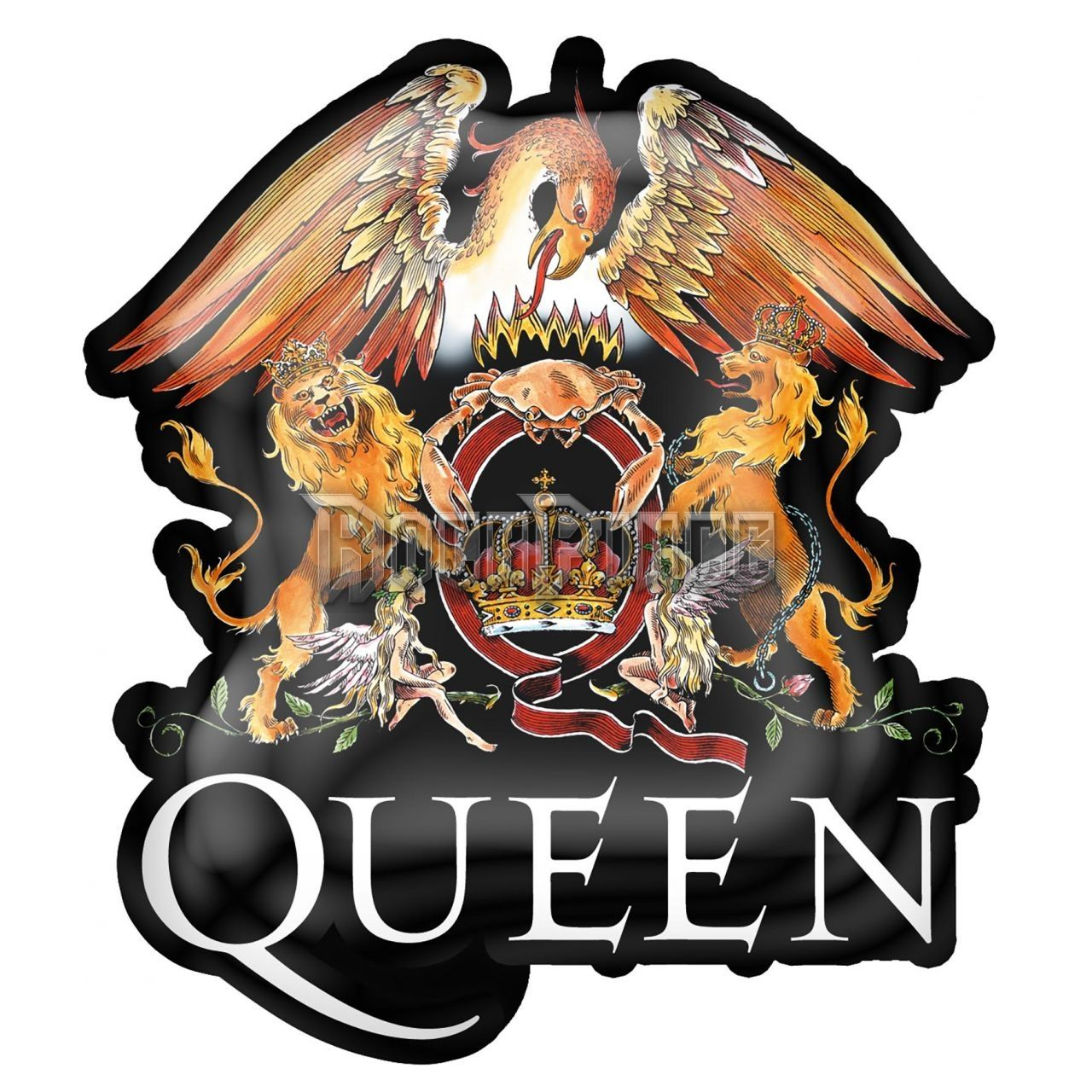 Queen - Crest - kitűző / fémjelvény - PB063