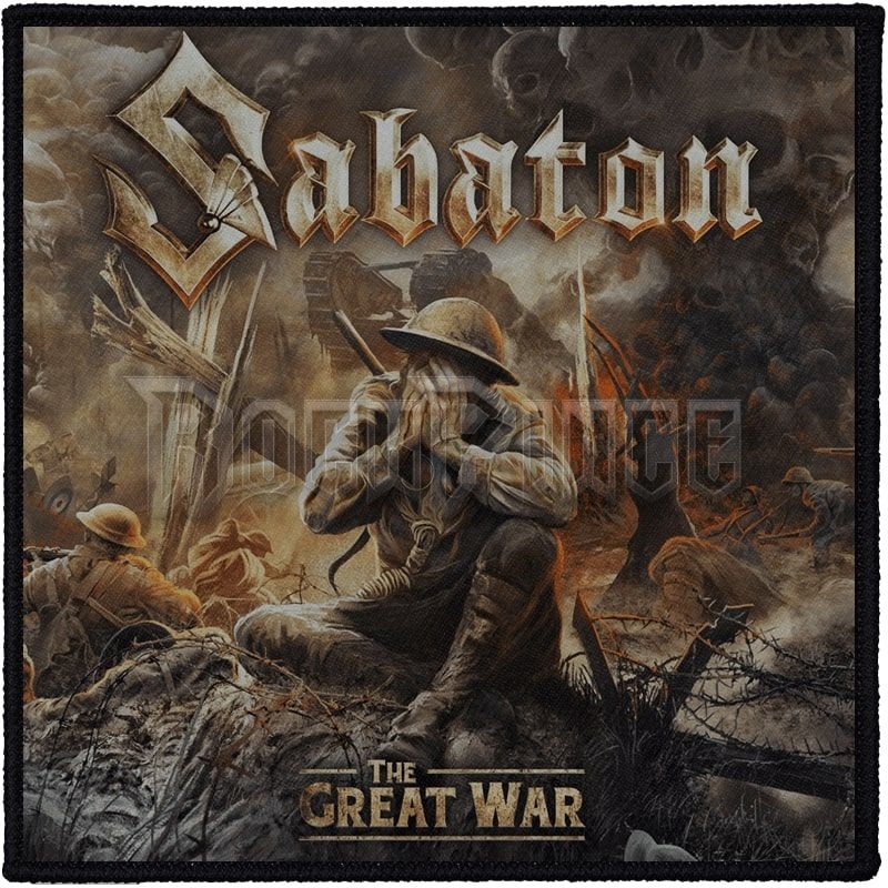 SABATON - The Great War (95x95) - kisfelvarró HKF-0781
