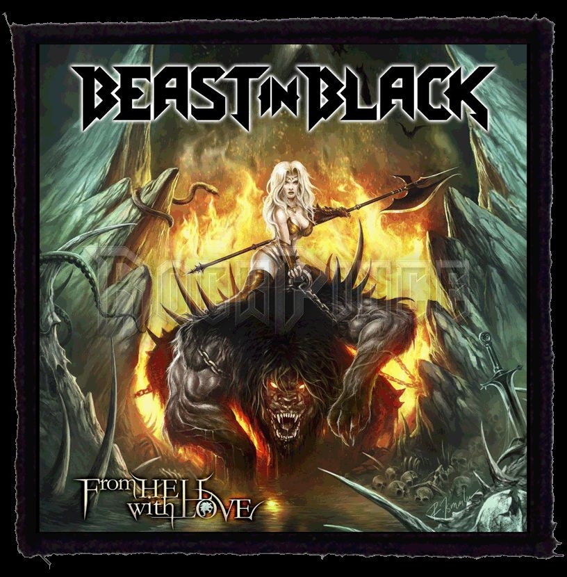 Beast In Black - From Hell With Love - kisfelvarró (95x95) HKF-0756