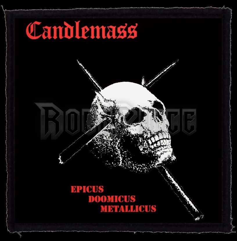 Candlemass - Epicus Domicus Metallicus - kisfelvarró (95x95) HKF-0757