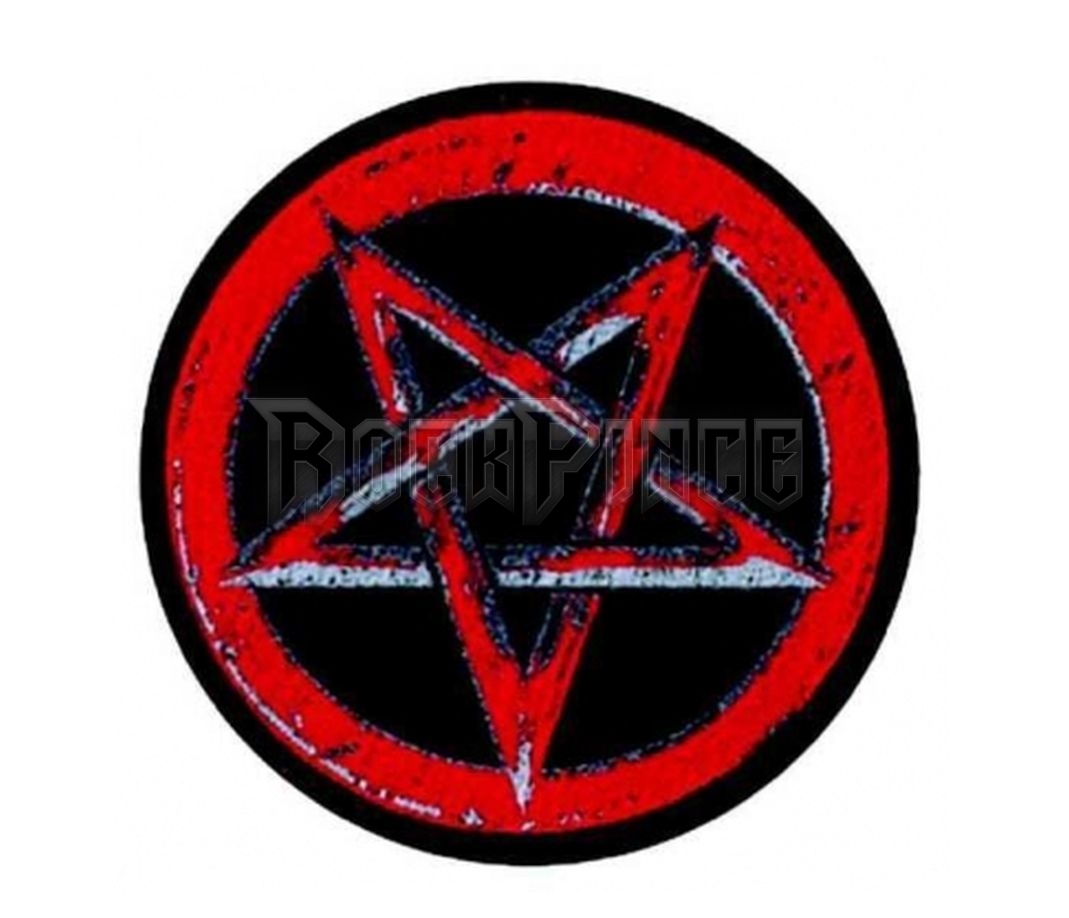 Red Pentagramma - kisfelvarró - SP1653