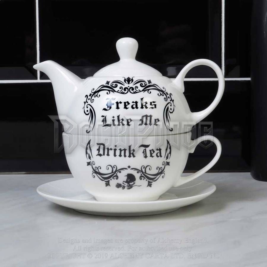 Alchemy - Freaks Like Me Drink Tea - egyszemélyes teás készlet ATS2