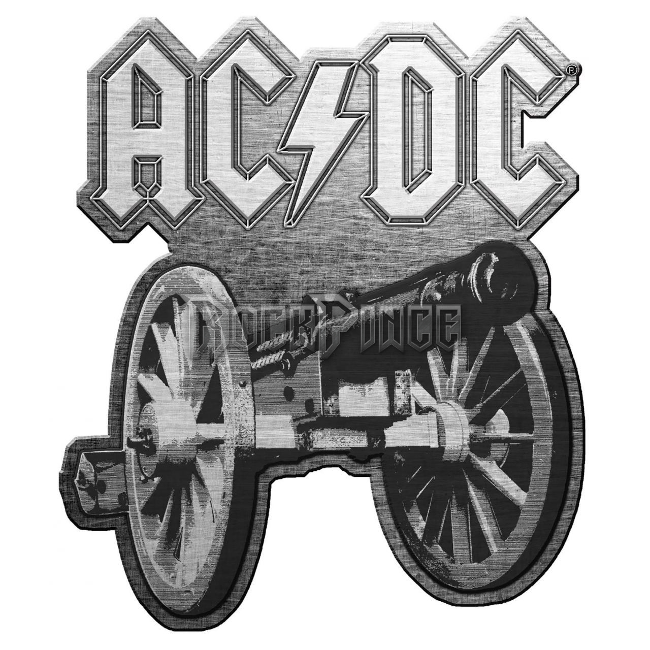 AC/DC - For Those About To Rock - kitűző / fémjelvény - PB067