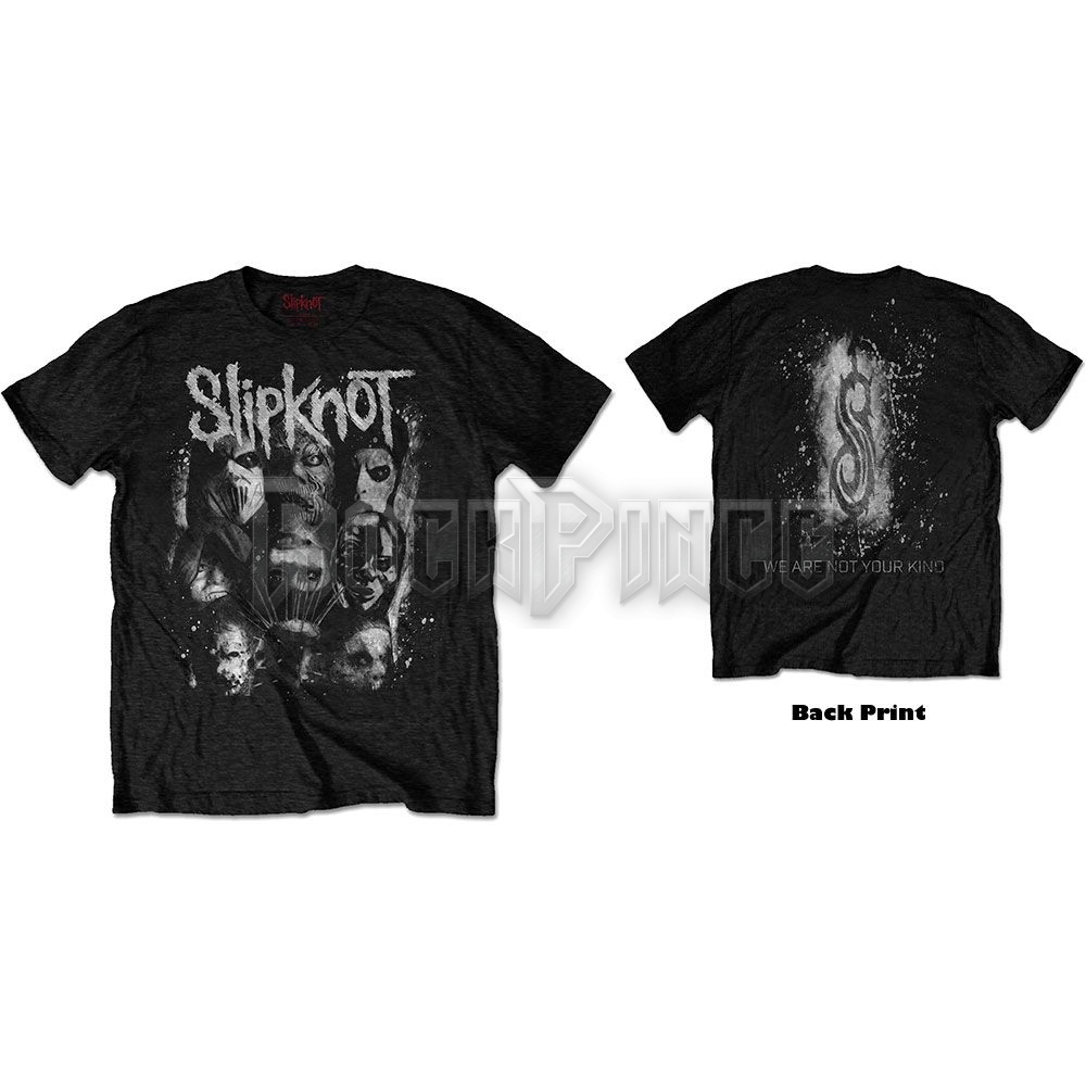 Slipknot - WANYK White Splatter - unisex póló - SKTS51MB