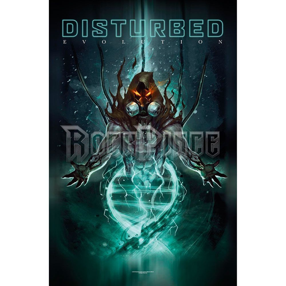 Disturbed: Evolution - Textil poszter / Zászló - TP215