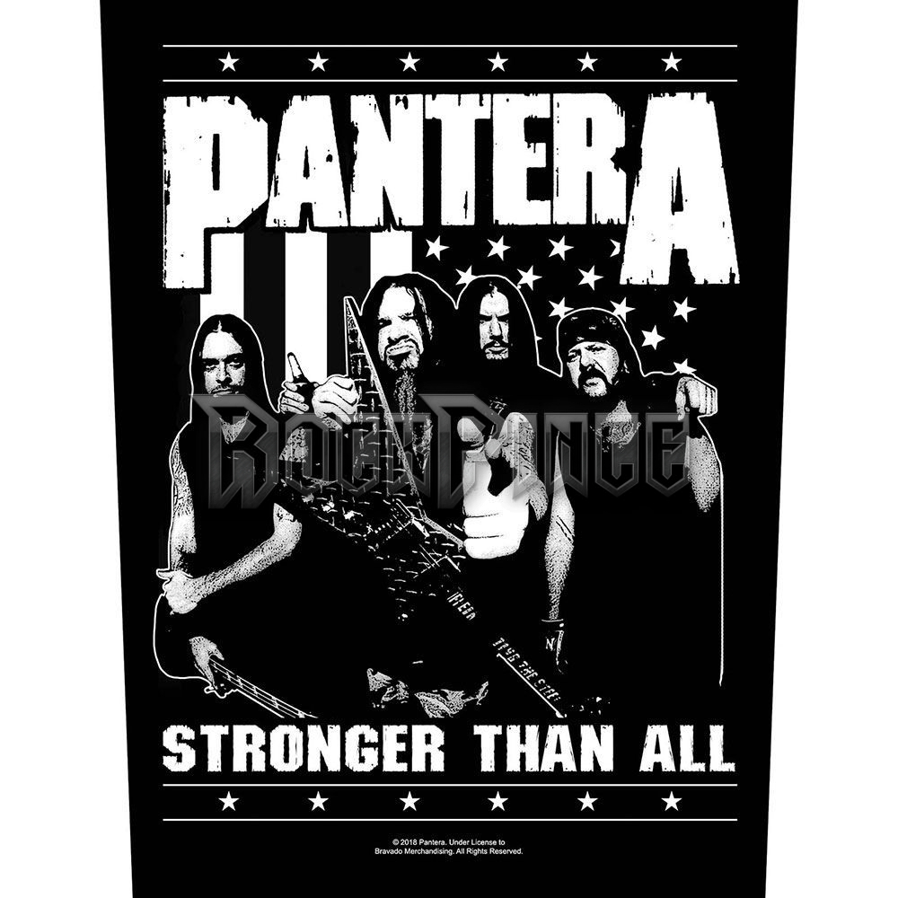 Pantera - Stronger Than All - hátfelvarró - BP1129