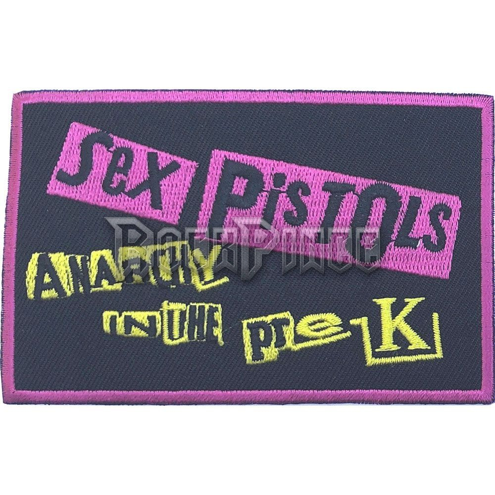 The Sex Pistols - Anarchy in the Pre-UK - kisfelvarró - SPPAT01